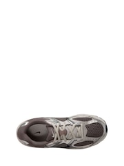 Nike Brown and Silver Youth V5 Runner Trainers - Image 3 of 4