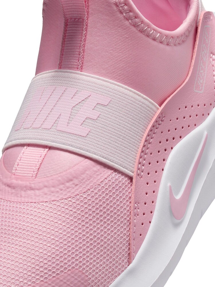 Nike Med Soft Pink Junior Flex Runner 4 Trainers - Image 10 of 10 Nike Med Soft Pink Junior Flex Runner 4 Trainers - Image 10 of 10