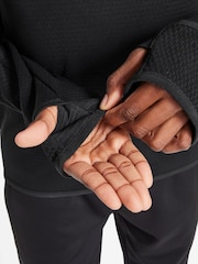 Nike Black Therma-FIT Half Zip Training Top - Image 3 of 3