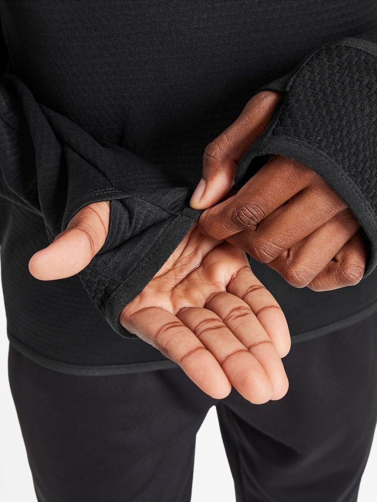 Nike Black Therma-FIT Half Zip Training Top - Image 3 of 3