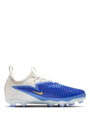 Nike Blue Phantom Academy Mutli Ground Football Boots - Image 3 of 11