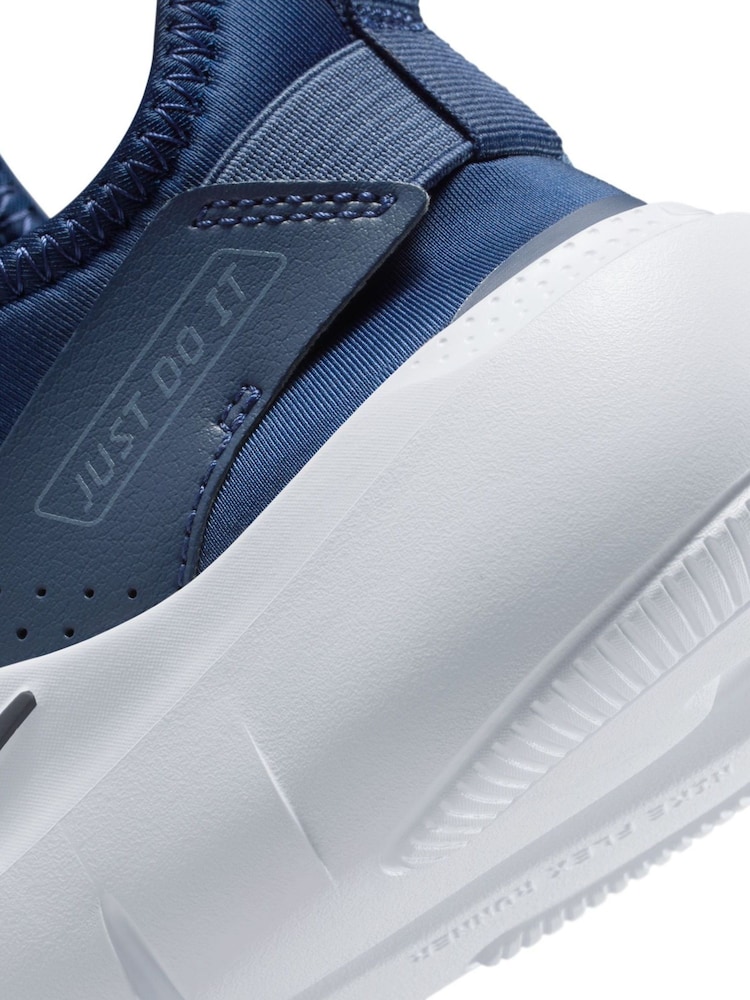Nike Blue Youth Flex Runner 4 Trainers - Image 11 of 11