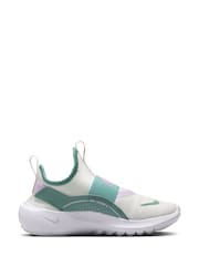 Blanco/Verde Rosa - Zapatillas de deporte para niños Flex Runner 4 de Nike - Imagen 3 de 10