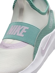 Blanco/Verde Rosa - Zapatillas de deporte para niños Flex Runner 4 de Nike - Imagen 9 de 10