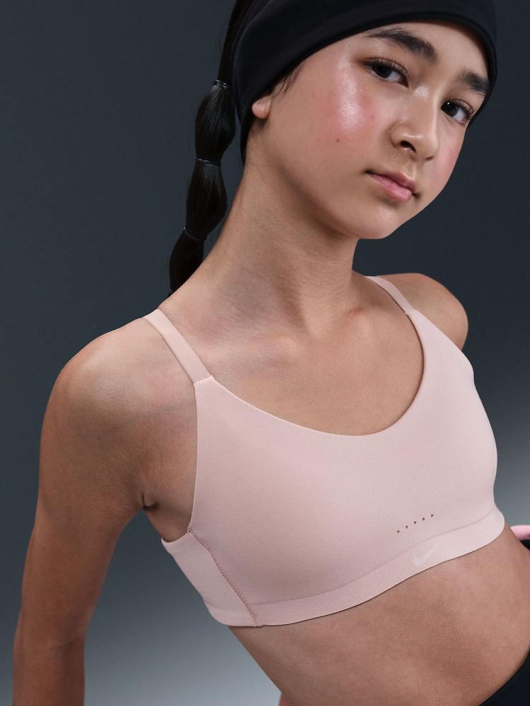 Nike Brown Alate Sports Bra - Image 5 of 5 Nike Brown Alate Sports Bra - Image 5 of 5