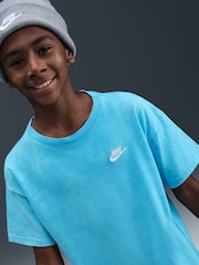 Azul báltico - Nike Club Wash Effect T-Shirt - Imagen 3 de 5