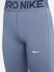 Nike World Indigo Blue Pro Dri-FIT Leggings - Image 3 of 3