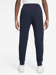 Nike Blue Tech Fleece Joggers - Image 2 of 3
