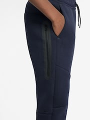 Nike Blue Tech Fleece Joggers - Image 3 of 3
