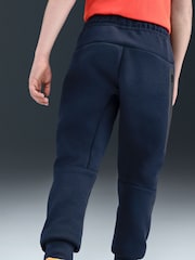 Nike Blue Tech Fleece Joggers - Image 4 of 5