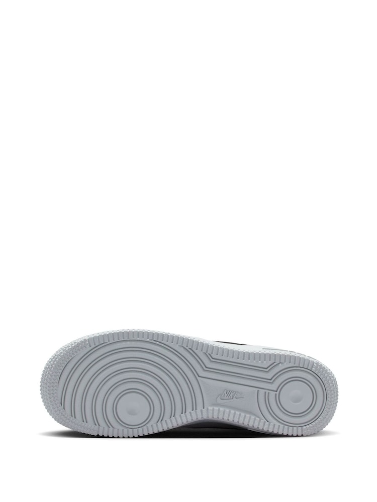 Nike Off White/Black Youth Air Force 1 Trainers - Image 10 of 10 Nike Off White/Black Youth Air Force 1 Trainers - Image 10 of 10
