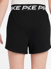 Nike Black Pro Dri-FIT Fleece Shorts - Image 2 of 4