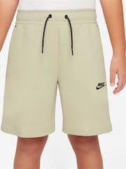Nike Brown Tech Fleece Shorts - Image 1 of 4