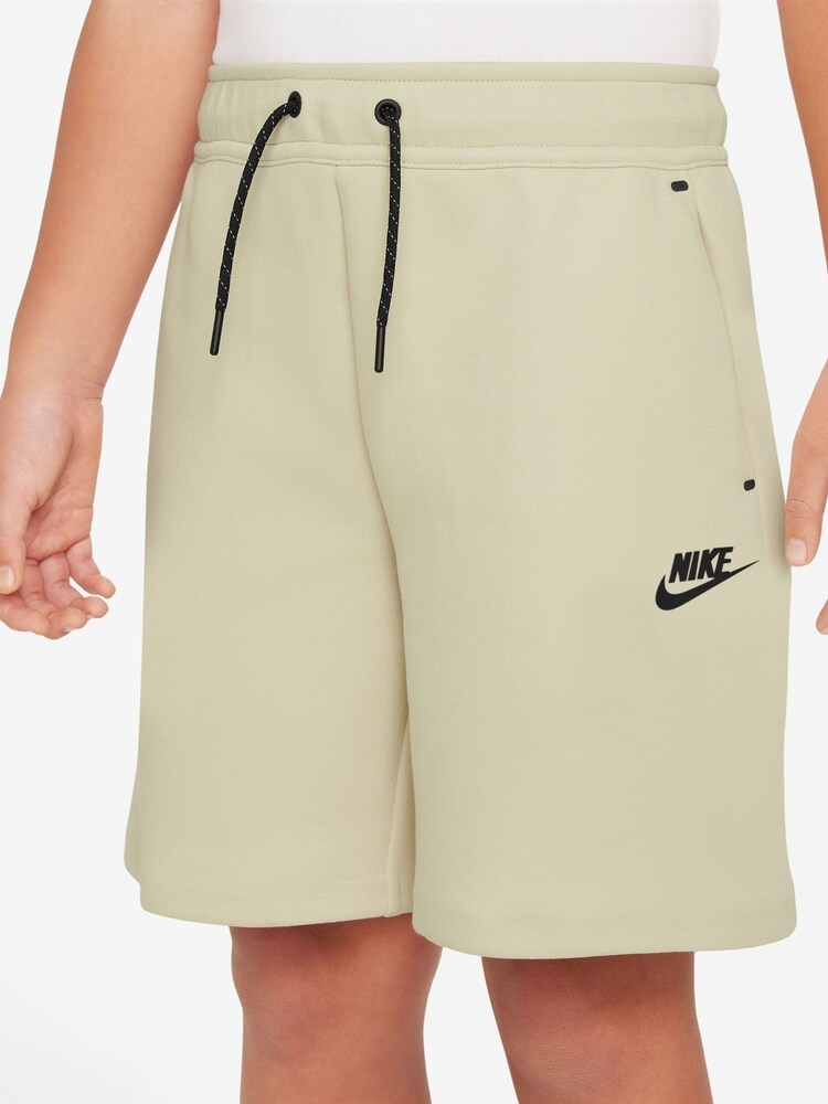 Nike Brown Tech Fleece Shorts - Image 1 of 4