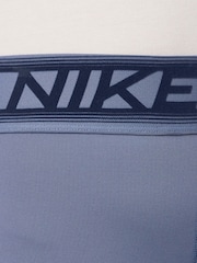 Nike World Indigo Blue Pro Dri-FIT 3 Inch Shorts - Image 4 of 4