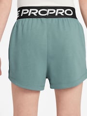 Nike Cannon Green Pro Dri-FIT Fleece Shorts - Image 2 of 4