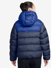 Nike Midnight Navy Colour Block Puffer Jacket - Image 2 of 3