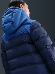 Nike Midnight Navy Colour Block Puffer Jacket - Image 6 of 7