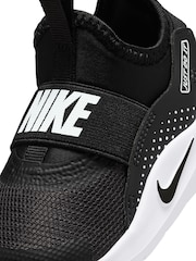 Nike Black/White Infant Flex Runner 4 Trainers - Image 10 of 10