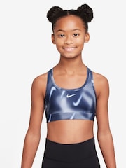 Nike Midnight Navy Pro Swoosh Sports Bra - Image 1 of 3