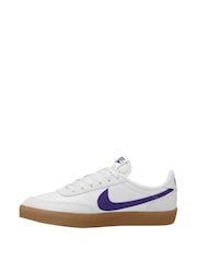 Nike White/Grape Purple Youth Killshot Trainers - Image 2 of 4