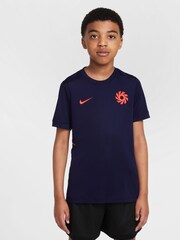 Nike Blue Erling Haaland Academy 25 T-Shirt - Image 1 of 8
