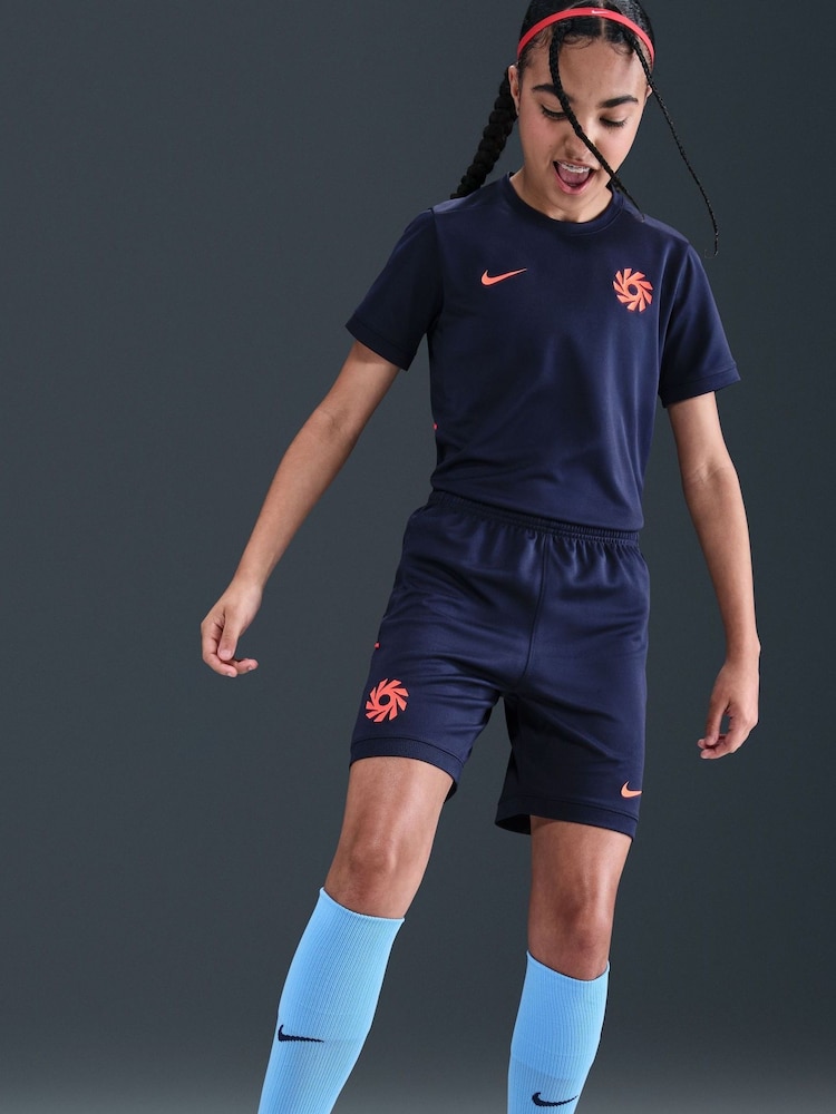 Nike Blue Erling Haaland Academy 25 Shorts - Image 1 of 7
