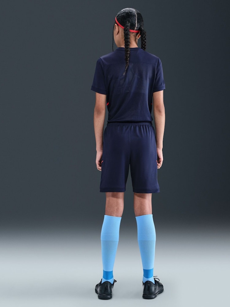 Nike Blue Erling Haaland Academy 25 Shorts - Image 2 of 7