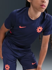 Nike Blue Erling Haaland Academy 25 Shorts - Image 6 of 7