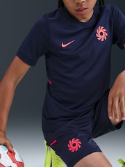 Nike Blue Erling Haaland Academy 25 Shorts - Image 7 of 7