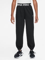 Nike Black Pro Dri-Fit Fleece Joggers - Image 1 of 3