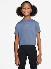 Nike World Indigo Blue Pro Dri-FIT Short Sleeve T-Shirt - Image 1 of 3