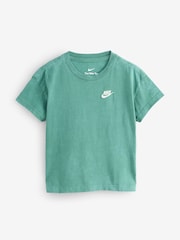 Nike Bicoastal Green Club Wash Effect T-Shirt - Image 1 of 1