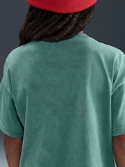 Nike Bicoastal Green Club Wash Effect T-Shirt - Image 4 of 6