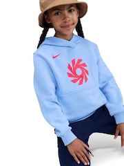 Nike Blue Tint Erling Haaland Club Fleece Hoodie - Image 10 of 10