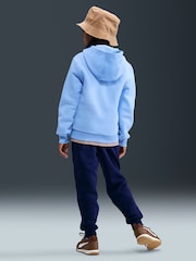 Nike Blue Tint Erling Haaland Club Fleece Hoodie - Image 2 of 10
