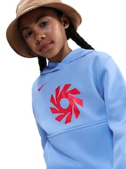 Nike Blue Tint Erling Haaland Club Fleece Hoodie - Image 8 of 10