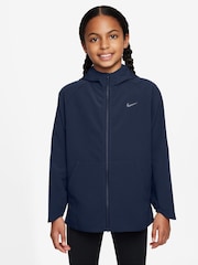 Azul marino medianoche - Nike Dri-FIT UV Woven Training Jacket - Imagen 1 de 3