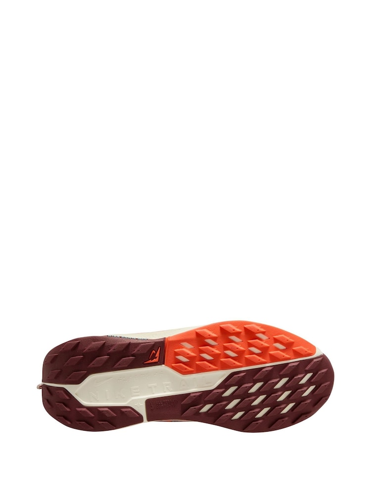 Nike Dark Team Red and Hyper Crimson Youth Pegasus Trail 5 Running Trainers - Image 4 of 4