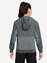 Rauchgrau - Nike City Utility Easy On Half Zip Fleece Hoodie - Bild 2 von 3