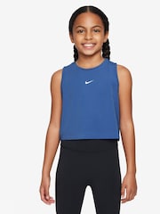 Nike Comet Blue Pro Dri-FIT Vest Top - Image 1 of 3