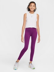 Nike White Pro Dri-FIT Vest Top - Image 4 of 4
