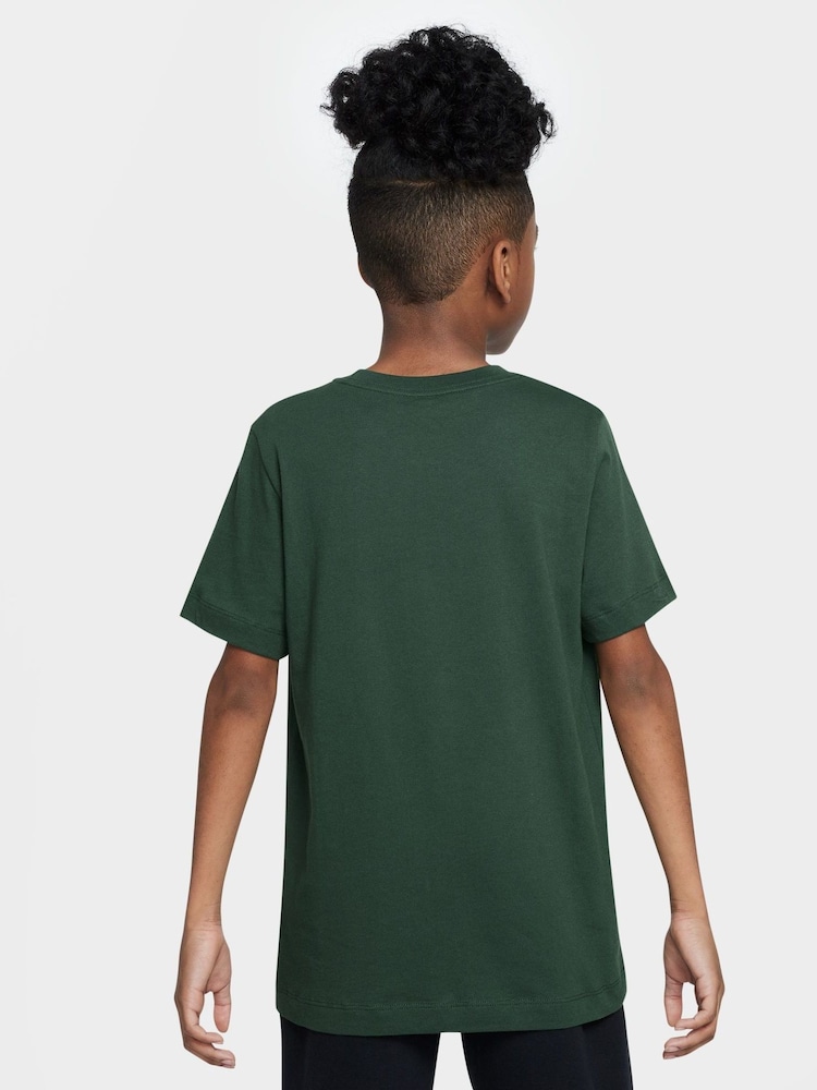 Fir Green - Nike Club T-Shirt - Bild 2 von 3