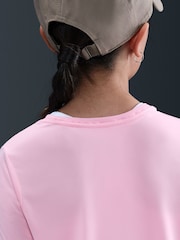 Nike Soft Pink Dri-FIT One Short Sleeve T-Shirt - Image 4 of 5