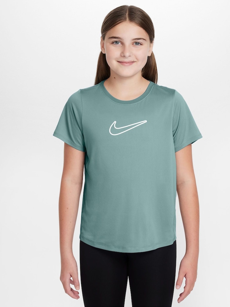 Cannon Green - Nike Dri-FIT One Short Sleeve T-Shirt - Bild 1 von 3