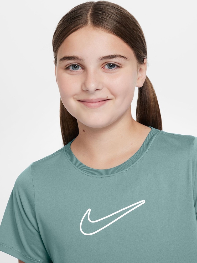 Cannon Green - Nike Dri-FIT One Short Sleeve T-Shirt - Bild 3 von 3