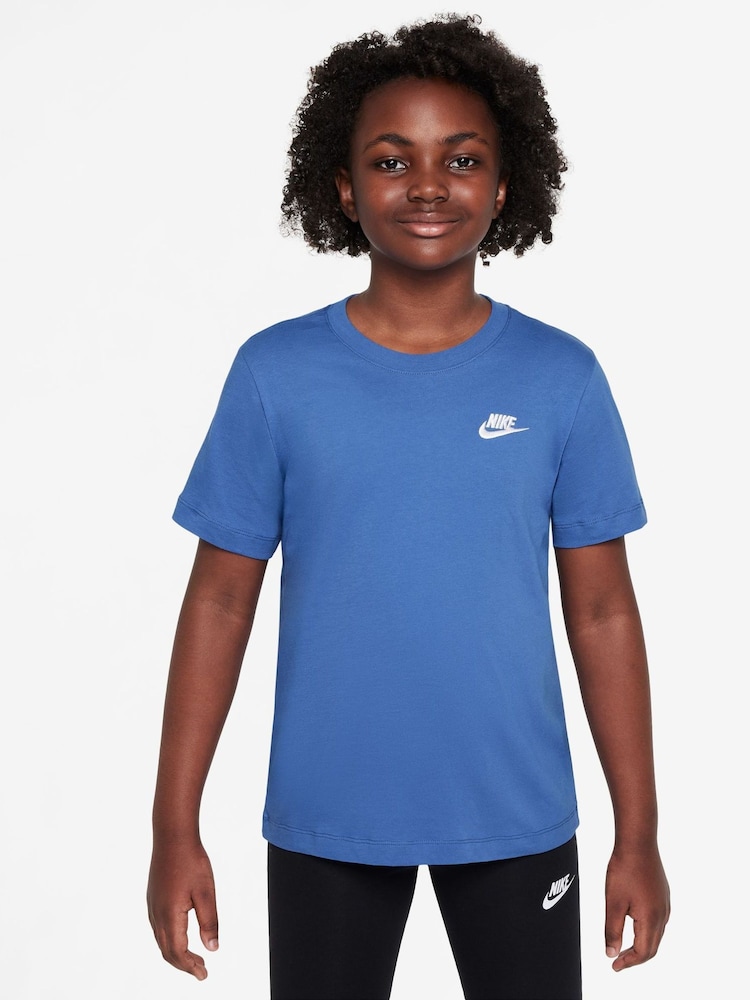Nike Comet Blue Club T-Shirt - Image 1 of 3