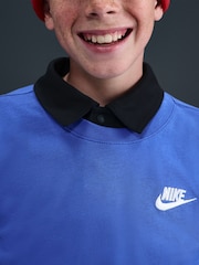 Nike Comet Blue Club T-Shirt - Image 5 of 5