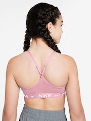 Nike Soft Pink Indy Sports Bra - Image 2 of 3