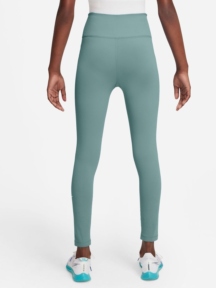 Nike Cannon Green Dri-FIT One Leggings - Image 2 of 3
